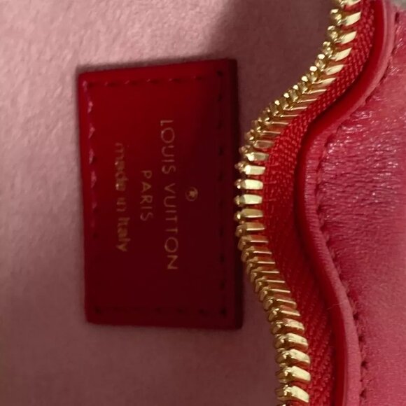 LOUIS VUITTON M80837 Monogram Heart on Chain Pochette 2WAY Shoulder Bag - Picture 9 of 13